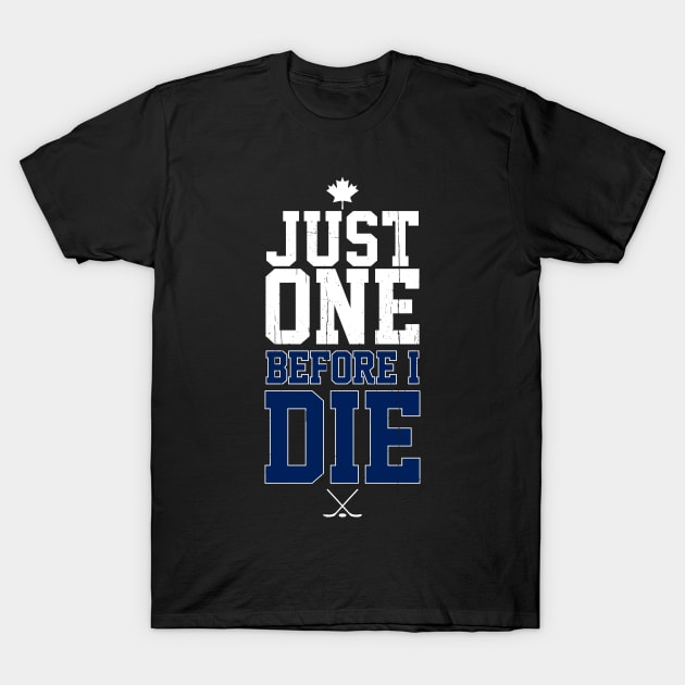 Just One Toronto Maple Leafs T-Shirt by Bob Charl